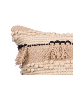 Cojín 4739 Negro Natural 45 x 15 x 45 cm (6 Unidades)
