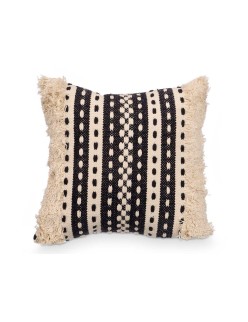Cuscino 4737 Nero Beige 45 x 15 x 45 cm (6 Unità)