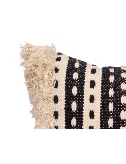 Coussin 4737 Noir Beige 45 x 15 x 45 cm (6 Unités)