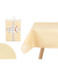 Mantel Kinvara NM40215-C5 3 Beige 140 x 240 cm (12 Unidades)