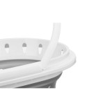Cestino Multiuso CC19200(53) Bianco Grigio polipropilene TPR 58 x 23 x 38 cm Pieghevole (6 Unità)
