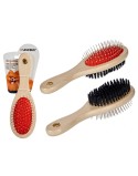 Spazzola per Cani Mascow AR1807082 Marrone Nero Rosso 7 x 22,5 x 5 cm (12 Unità)