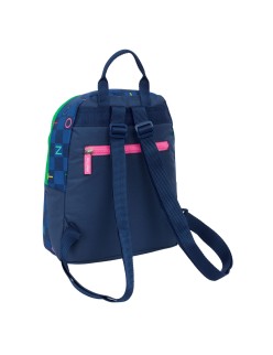 Rucksack Benetton Damero Navy Blue 25 x 30 x 13 cm