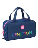 Travel Vanity Case Benetton Damero Navy Blue 31 x 14 x 19 cm