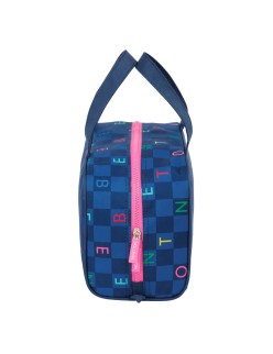 Travel Vanity Case Benetton Damero Navy Blue 31 x 14 x 19 cm