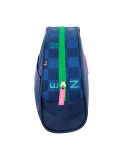 Travel Vanity Case Benetton Damero Navy Blue 28 x 18 x 10 cm