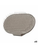 Spazzola per Cani Mascow 335 Grigio 13 x 3,5 x 10 cm (12 Unità)