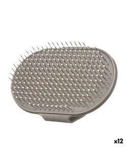 Cepillo para Perros Mascow 335 Gris 13 x 3,5 x 10 cm (12 Unidades)