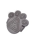 Escova para Cães Mascow 336 Cinzento 10,5 x 10 x 3 cm (12 Unidades)