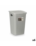 Bucket container Stefanplast 30081 Light grey Plastic 50 L 36 x 54,5 x 38 cm (6 Units)