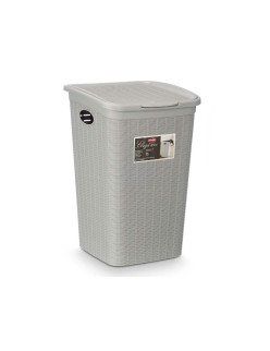Bucket container Stefanplast 30081 Light grey Plastic 50 L 36 x 54,5 x 38 cm (6 Units)
