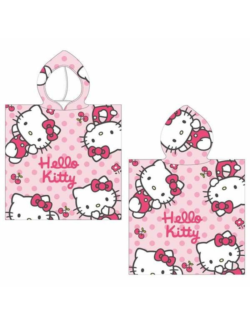 Toalla de Playa Hello Kitty Rosa claro 50 x 115 cm
