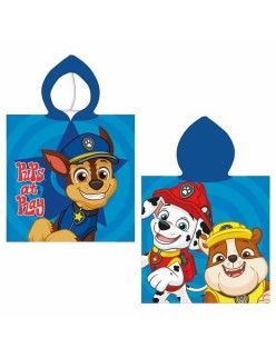 Strandbadetuch The Paw Patrol Blau 50 x 115 cm