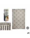 Carpet GiftDecor EXAG-1006 White Grey polypropylene 120 x 180 cm (12 Units)
