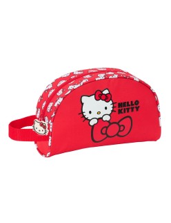 Travel Vanity Case Hello Kitty Iconic White Red 26 x 16 x 9 cm
