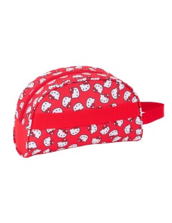Travel Vanity Case Hello Kitty Iconic White Red 26 x 16 x 9 cm