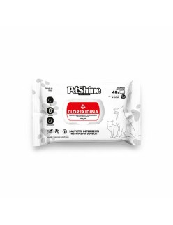 Wet Wipes for Pets Porrini Clorexidina 40 Units