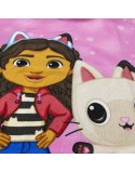 Poncho-Toalha com Capuz Gabby's Dollhouse Cor de Rosa 50 x 115 cm