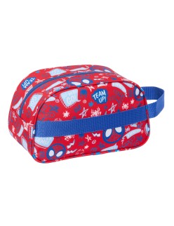 Travel Vanity Case Spider-Man Rescue Blue Red 26 x 15 x 12 cm