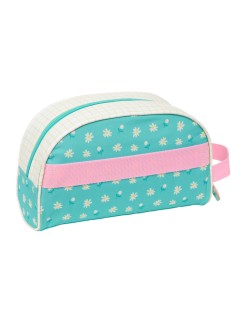 Reise-Toilettentasche Peppa Pig Pretty flowers Gelb Minze 26 x 16 x 9 cm