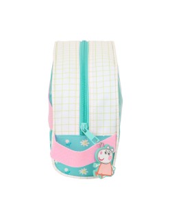 Reise-Toilettentasche Peppa Pig Pretty flowers Gelb Minze 26 x 16 x 9 cm