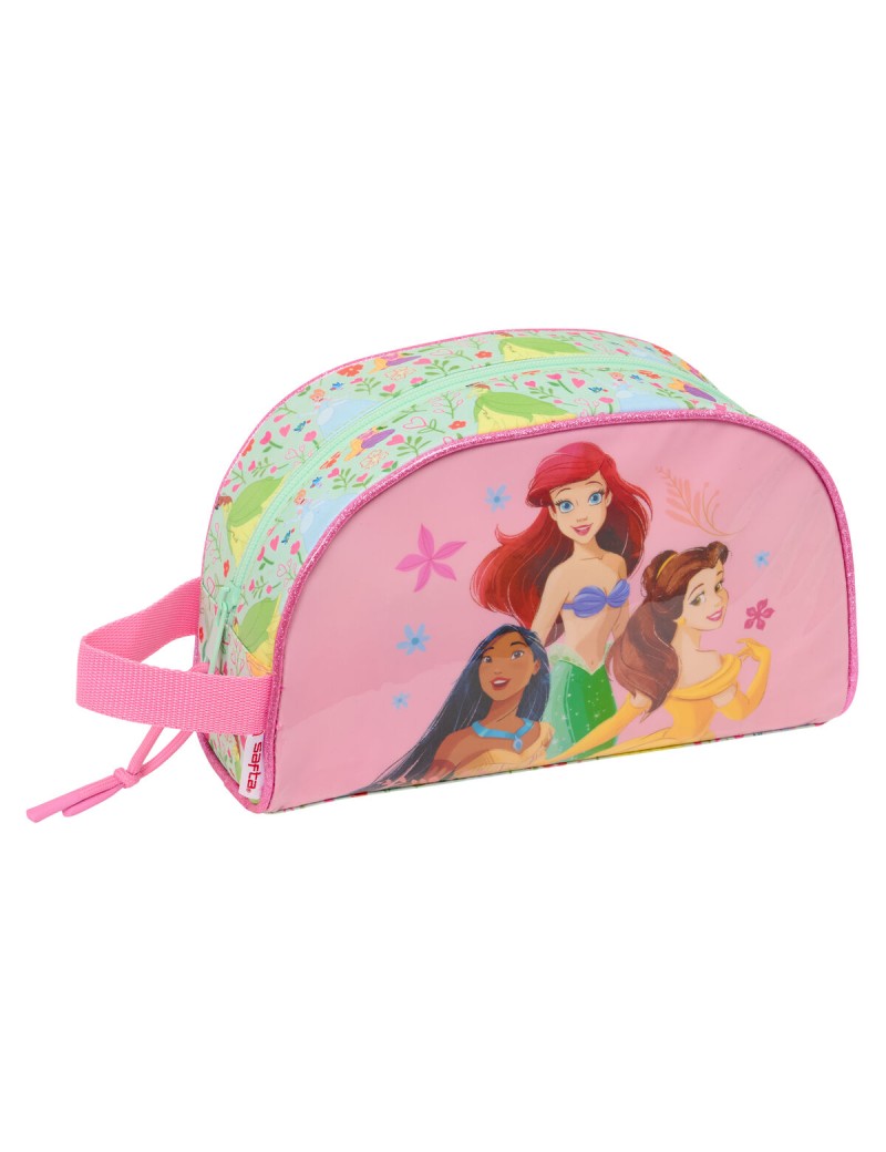 Nécessaire de Viagem Disney Princess Bloom Verde Cor de Rosa 26 x 16 x 9 cm