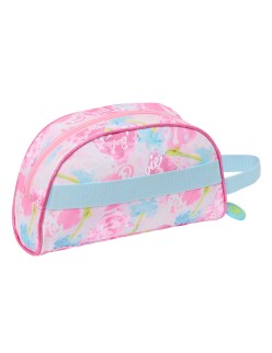 Nécessaire de Voyage Barbie Painterly Rose Bleu ciel 26 x 16 x 9 cm