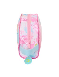 Nécessaire de Voyage Barbie Painterly Rose Bleu ciel 26 x 16 x 9 cm