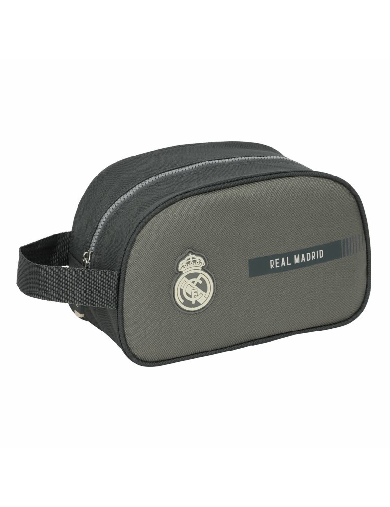 Nécessaire de Viagem Real Madrid C.F. Cinzento Desportivo 26 x 15 x 12 cm