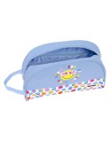 Nécessaire de Voyage Smiley Joyful Multicouleur Bleu clair Recyclable 28 x 18 x 10 cm