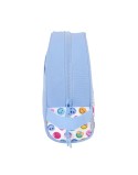 Reise-Toilettentasche Smiley Joyful Bunt Hellblau Wiederverwertbar 28 x 18 x 10 cm