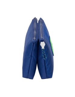 Nécessaire de Voyage F.C. Barcelona Blue marine Sportif 22 x 10 x 8 cm