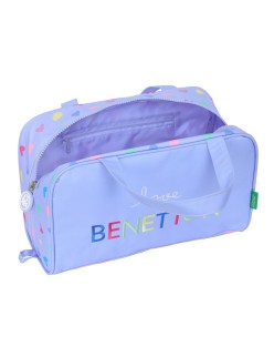 Nécessaire de Voyage Benetton Lila Lila 31 x 14 x 19 cm
