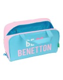 Nécessaire de Voyage Benetton Unique Rose Turquoise 31 x 14 x 19 cm