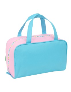 Nécessaire de Voyage Benetton Unique Rose Turquoise 31 x 14 x 19 cm