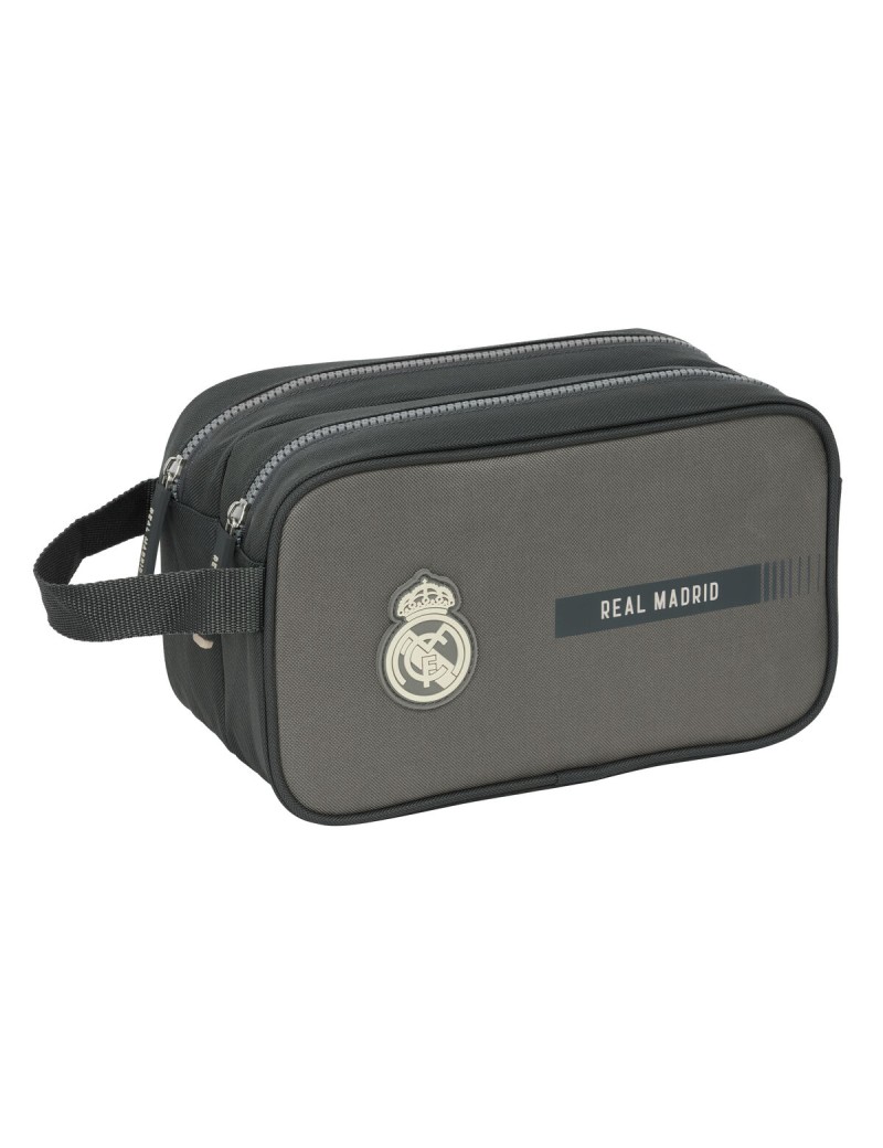 Neceser de Viaje Real Madrid C.F. Gris Deportivo 26 x 15 x 12.5 cm