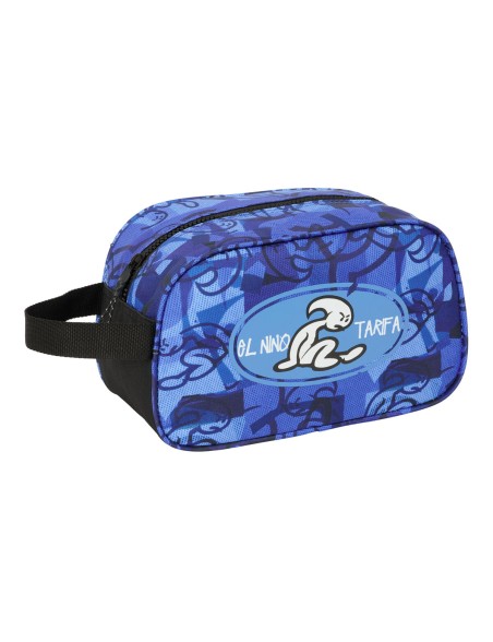 Neceser de Viaje El Niño Roller Azul Negro 26 x 15 x 12 cm