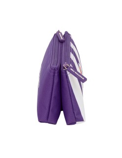 Neceser de Viaje Real Valladolid C.F. Blanco Morado Deportivo 22 x 10 x 8 cm