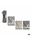 Sofabezug ITEM NO.25 PLAIDS Braun Grau natürlich 160 x 130 cm Stachel (12 Stück)