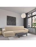 Funda para chaise longue de brazo corto izquierdo Sofaskins Beige (Reacondicionado A)
