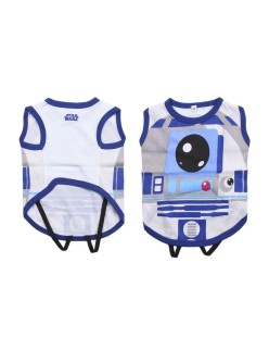 Maglietta per Cani Star Wars R2-D2 Azzurro 2XS - M
