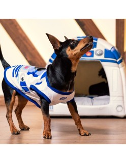 Dog T-shirt Star Wars R2-D2 Blue 2XS - M