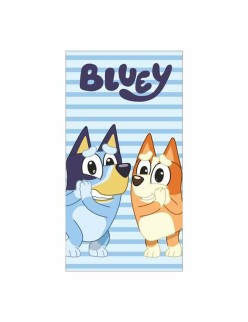 Serviette de plage Bluey Bleu clair 70 x 140 cm