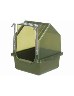 Vasca per uccelli Trixie Verde Plastica
