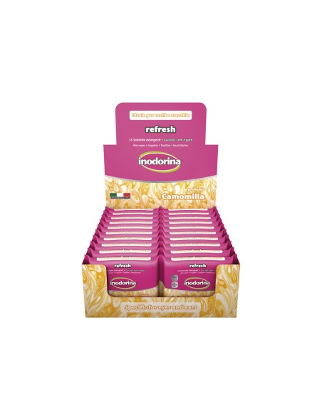 Wet Wipes for Pets Inodorina Refresh 24 Units