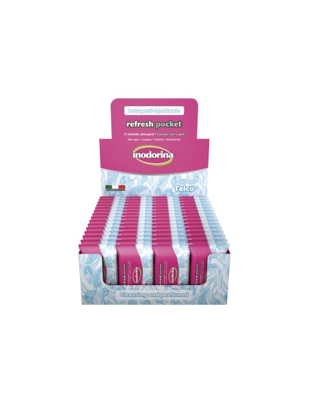 Wet Wipes for Pets Inodorina Talco 60 Units