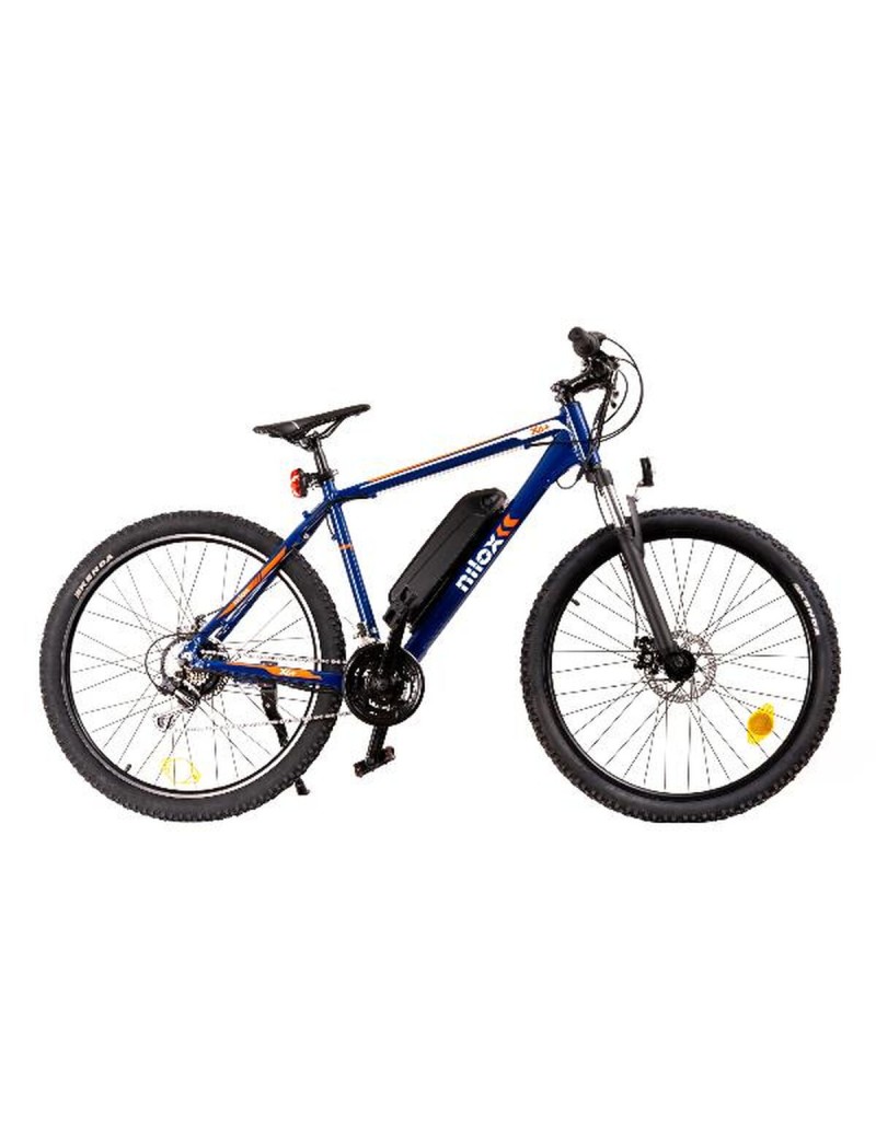 Bicicletta Elettrica Nilox X6 PLUS 250 W 12800 mAh 27,5" Nero/Blu