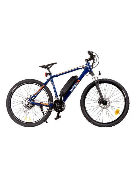 Bicicleta Elétrica Nilox X6 PLUS 250 W 12800 mAh 27,5" Preto/Azul