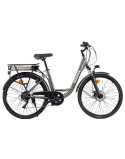 Bicicleta Elétrica Nilox J5 PLUS Cinzento 346 w 9600 mAh 26"
