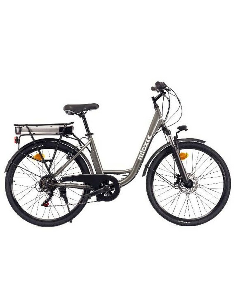 Bicicleta Elétrica Nilox J5 PLUS Cinzento 346 w 9600 mAh 26"